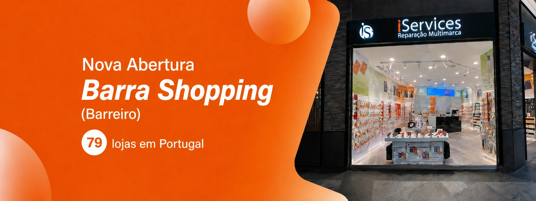 iServices abre loja no Barra Shopping, no Barreiro