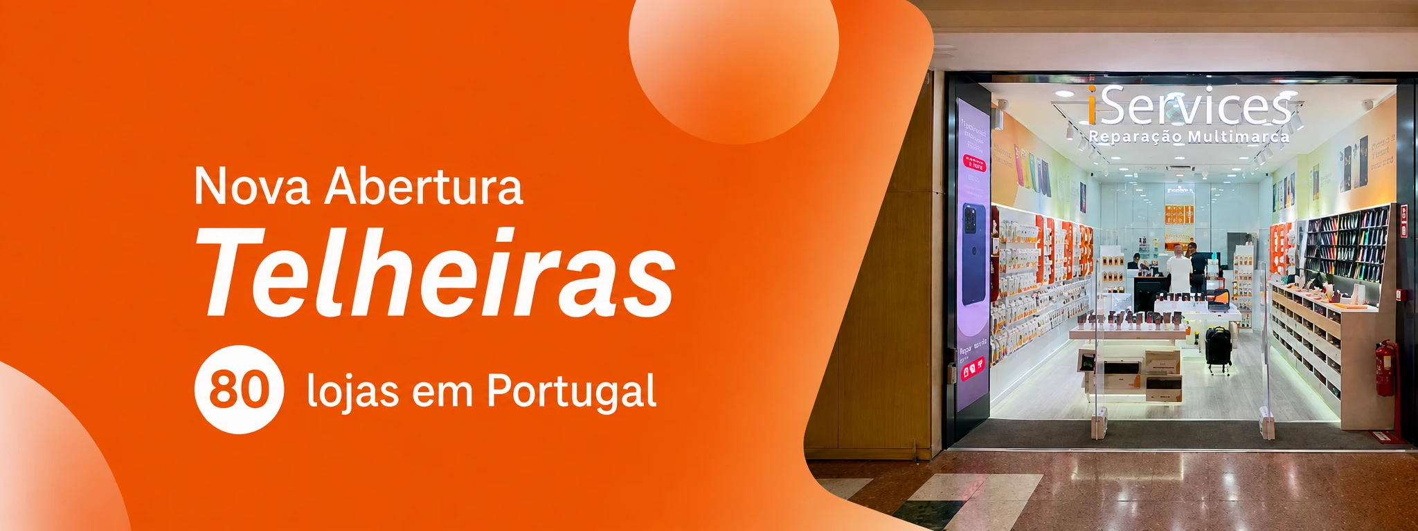 iServices chega a Telheiras com uma nova loja em Lisboa