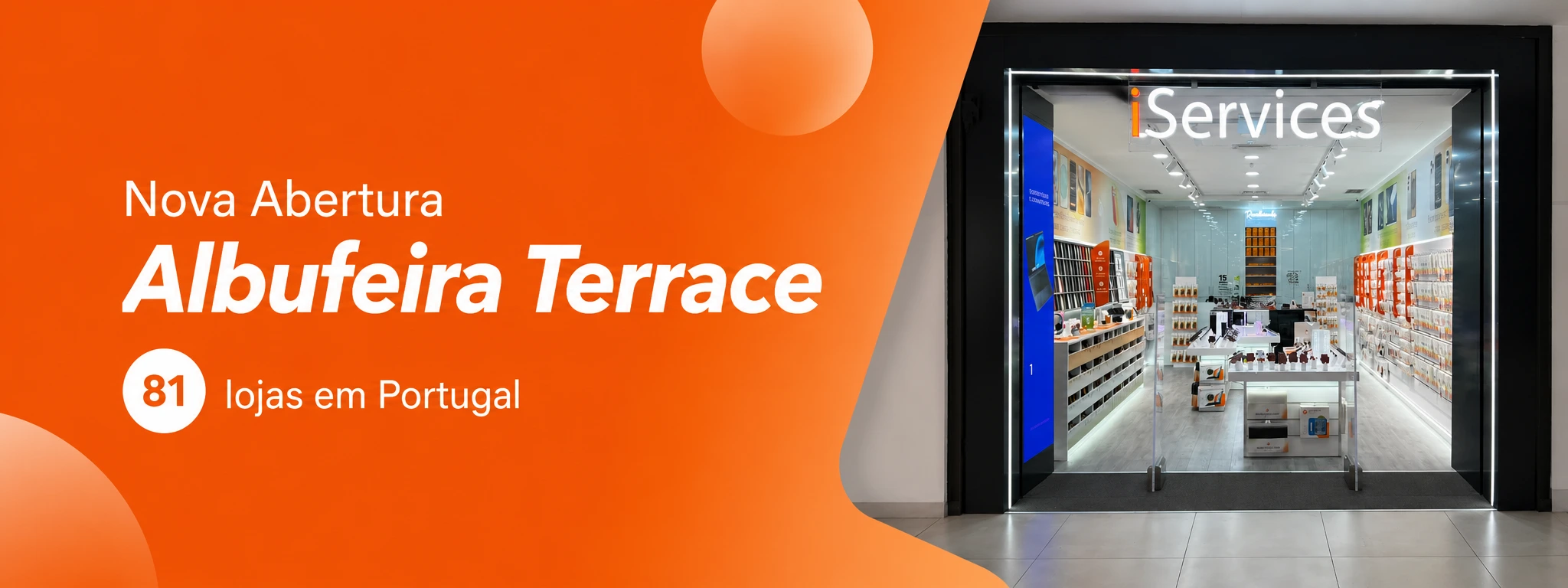 iServices abre loja no Albufeira Terrace