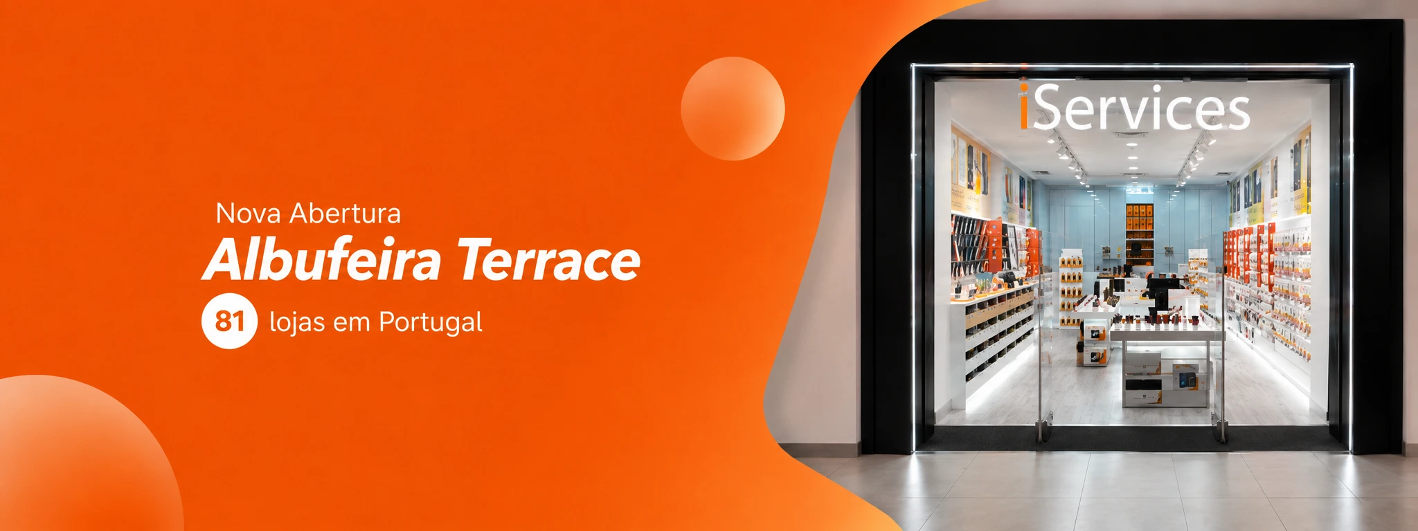 iServices abre loja no Albufeira Terrace