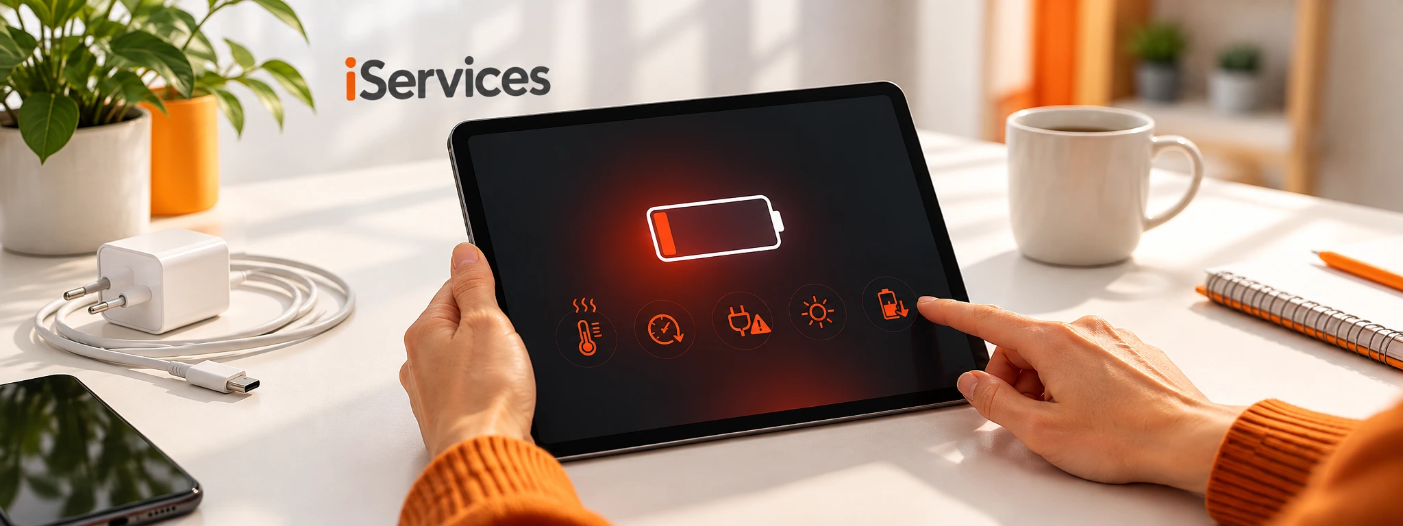 5 sinais de que a bateria do tablet não está boa