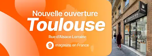 Image sur Le 9ème magasin iServices en France ouvert à Toulouse