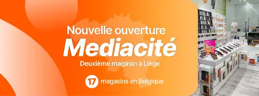 Image sur Le 17ème magasin iServices en Belgique est à Médiacité