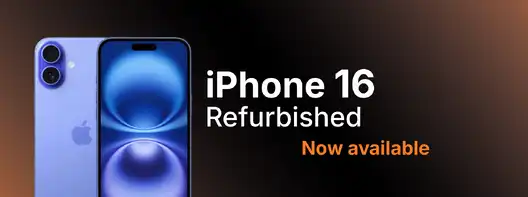 Afbeelding over iPhone 16 is gearriveerd bij iServices
