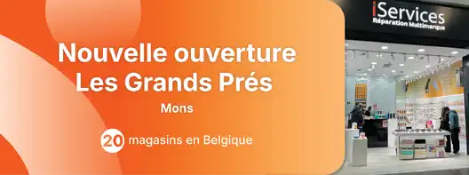 Image sur iServices ouvre son 20ème magasin en Belgique