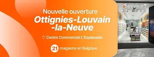 Image sur iServices ouvre le centre commercial L'Esplanade