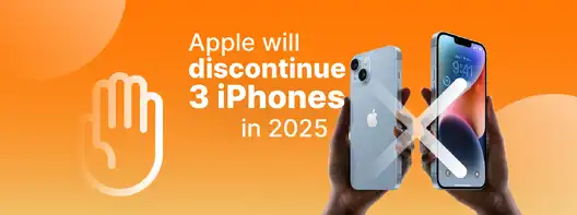 Afbeelding over Apple stopt met de productie van 3 iPhones in 2025