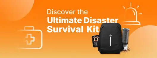 Afbeelding over Maak kennis met de iServices Disaster Survival Kit