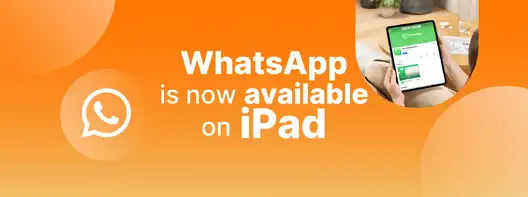 Afbeelding over Het is officieel: WhatsApp is er voor de iPad