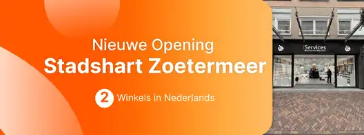 Afbeelding over iServices opent winkel in winkelcentrum Stadshart Zoetermeer
