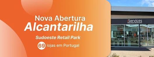 Imagem sobre iServices abre loja em Alcantarilha, a quinta no Algarve