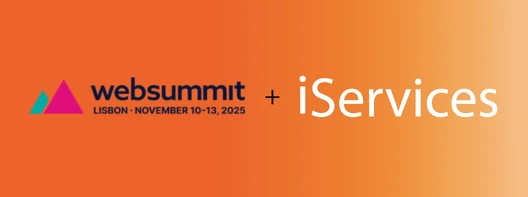 Imagem sobre iServices presente na Web Summit 2025