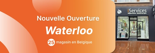 Image sur Le 25ème magasin iServices se trouve à Waterloo