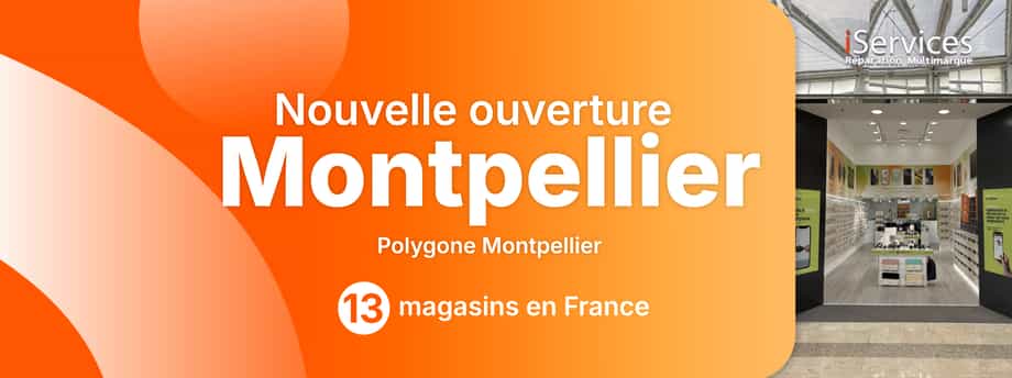 Image sur iServices ouvre un magasin à Montpellier