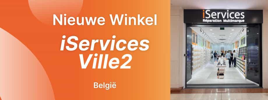 Image sur iServices ouvre un magasin au centre commercial Ville2