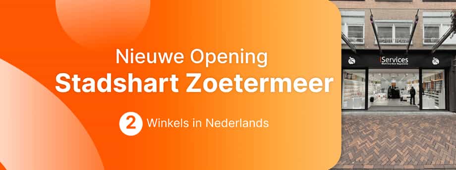 Afbeelding over iServices opent winkel in winkelcentrum Stadshart Zoetermeer