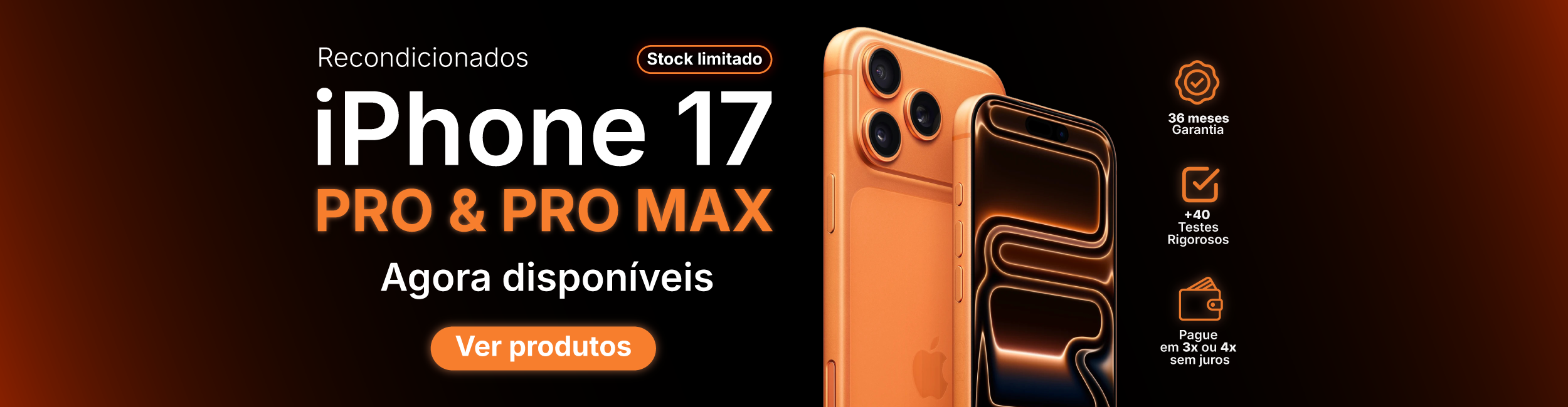 Ligação para: iPhone 17 Pro Imagem de iPhone 17 Pro